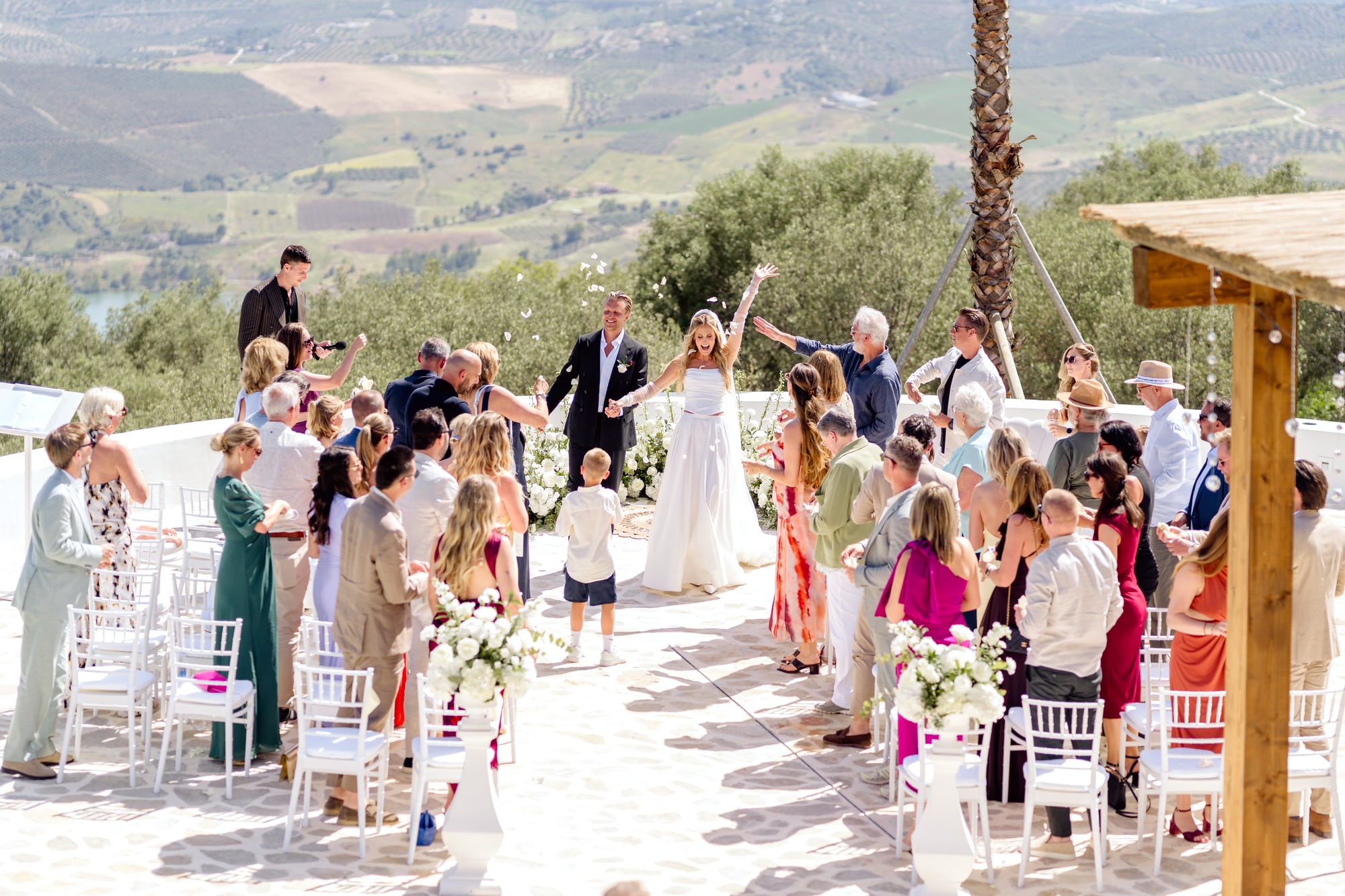 Photograph of a wedding or event at Finca Cantueso