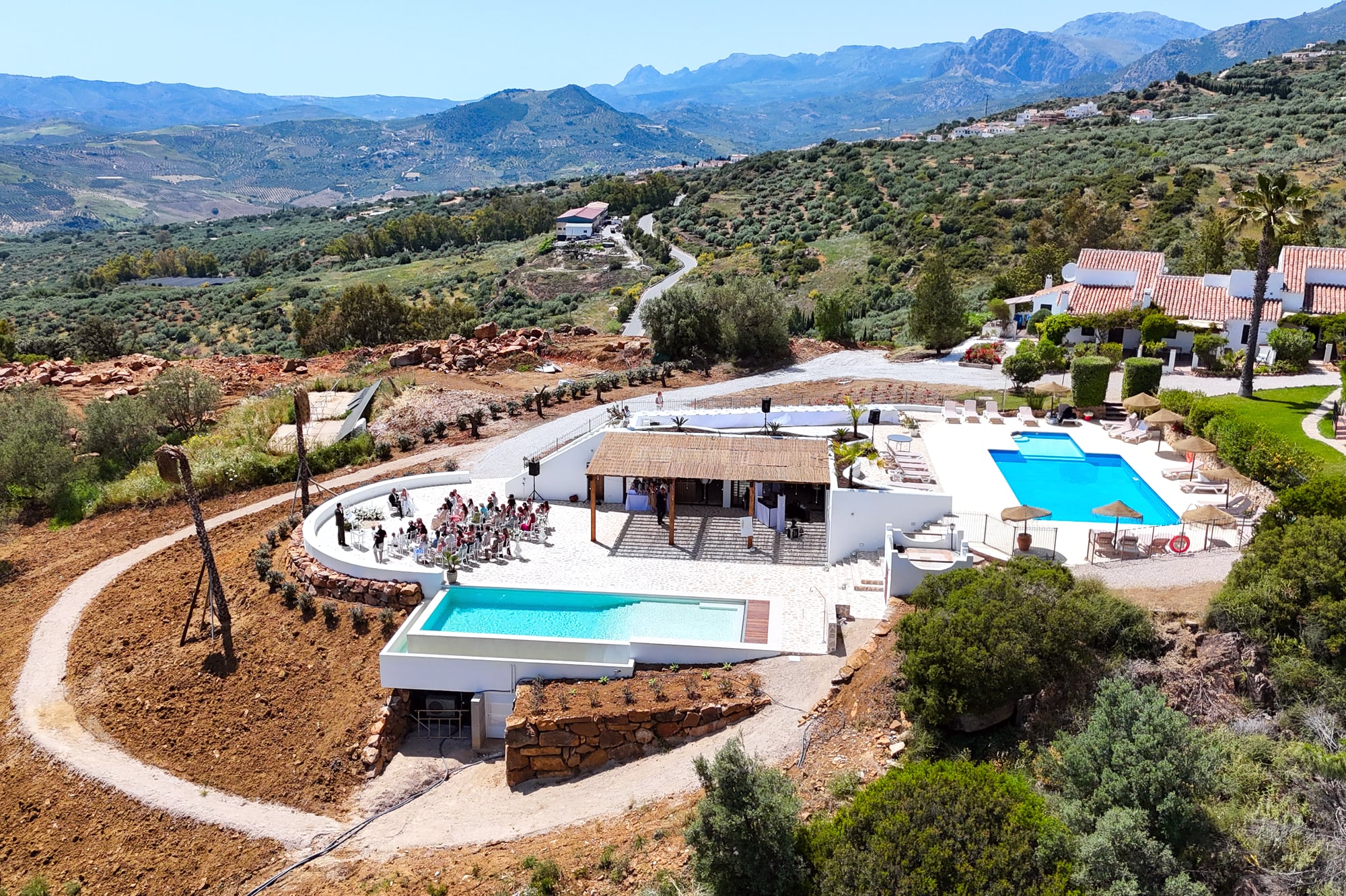Photograph of a wedding or event at Finca Cantueso