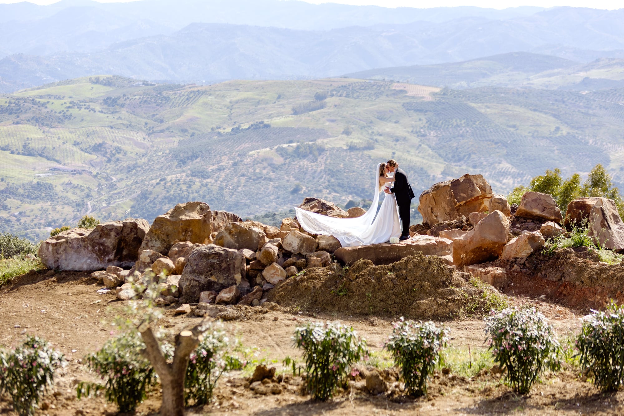Photograph of a wedding or event at Finca Cantueso