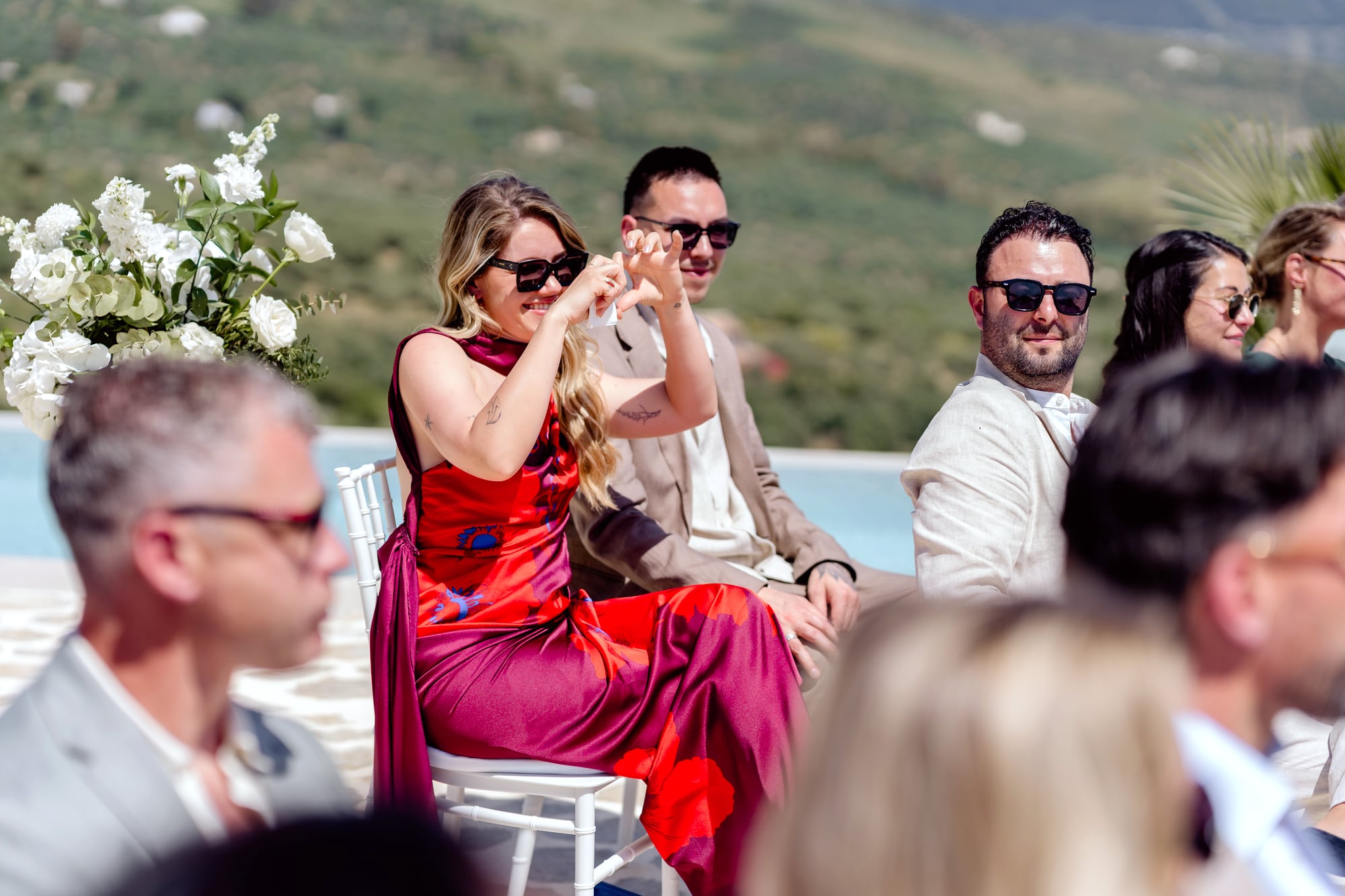 Photograph of a wedding or event at Finca Cantueso